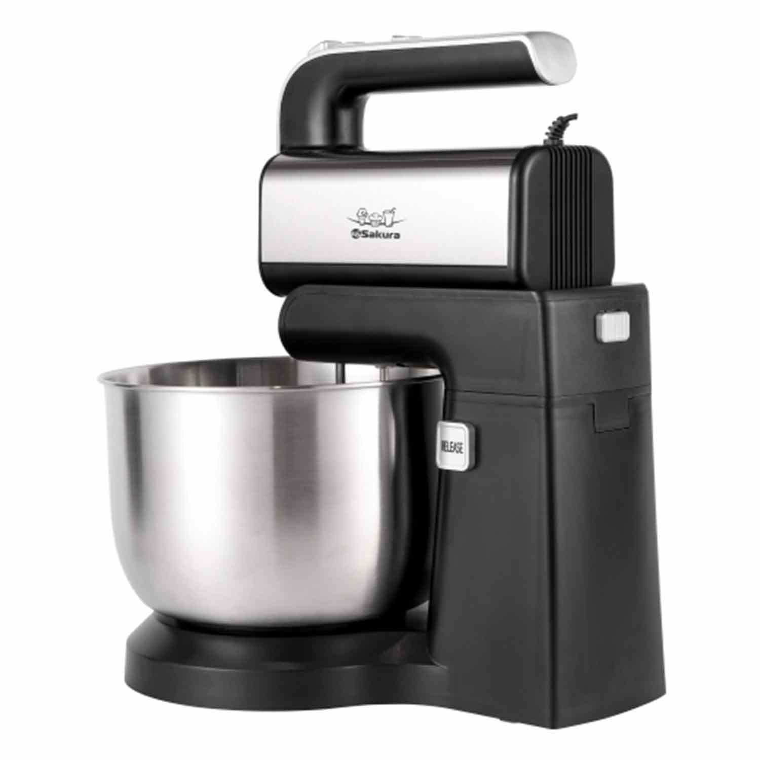 Миксер SA-6324CS Premium с чашей, 800Вт