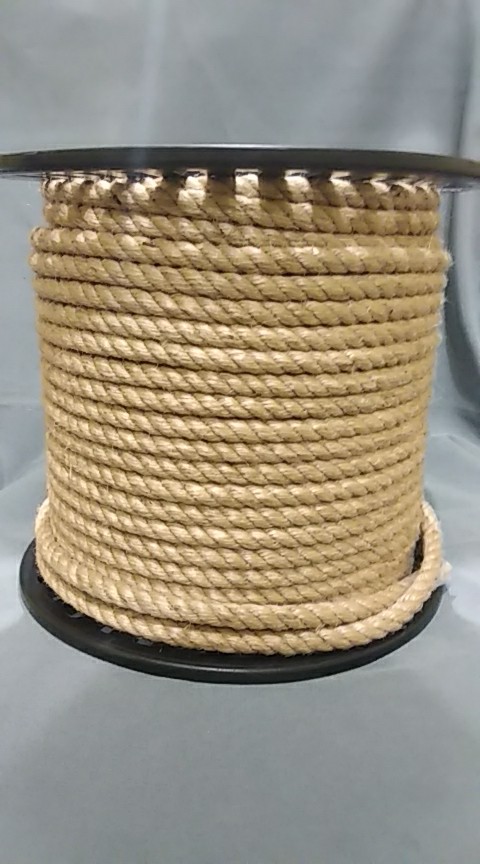 Канат джутовый 8 мм (100 м) катушка