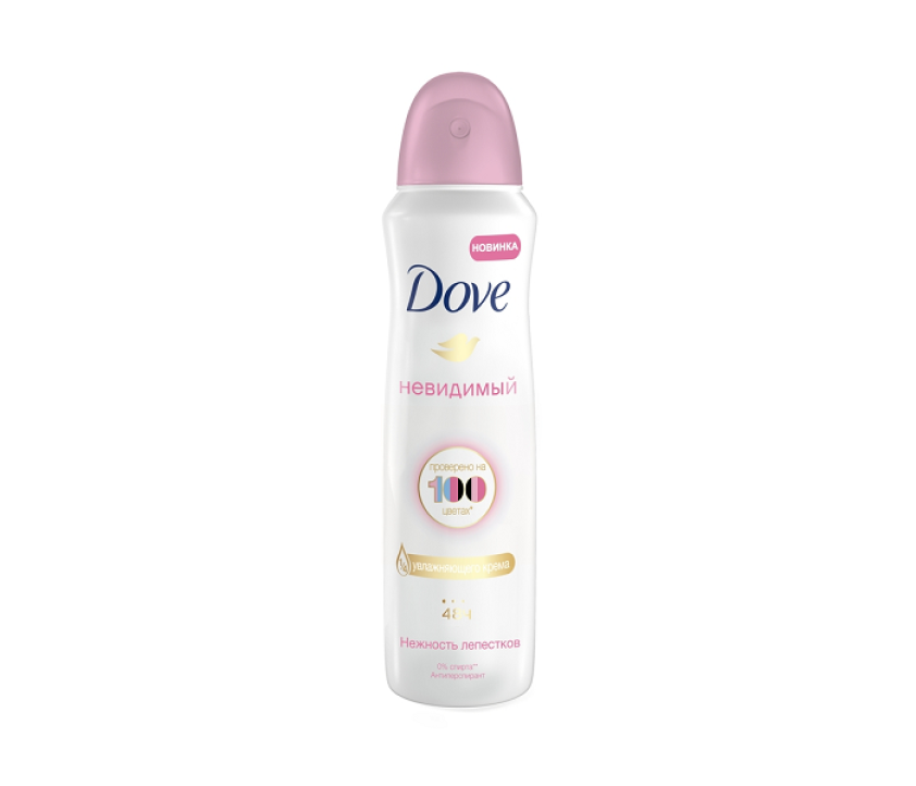 DOVE Дезодорант Спрей Невидимый Нежность Лепестков 150 мл