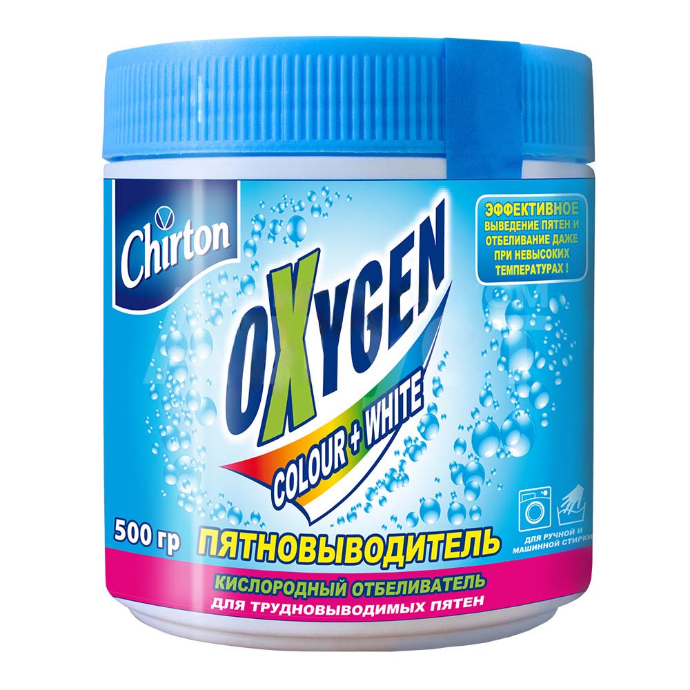 Пятновыводитель Chirton Oxygen Кислородный отбеливатель, порошок, 500 г