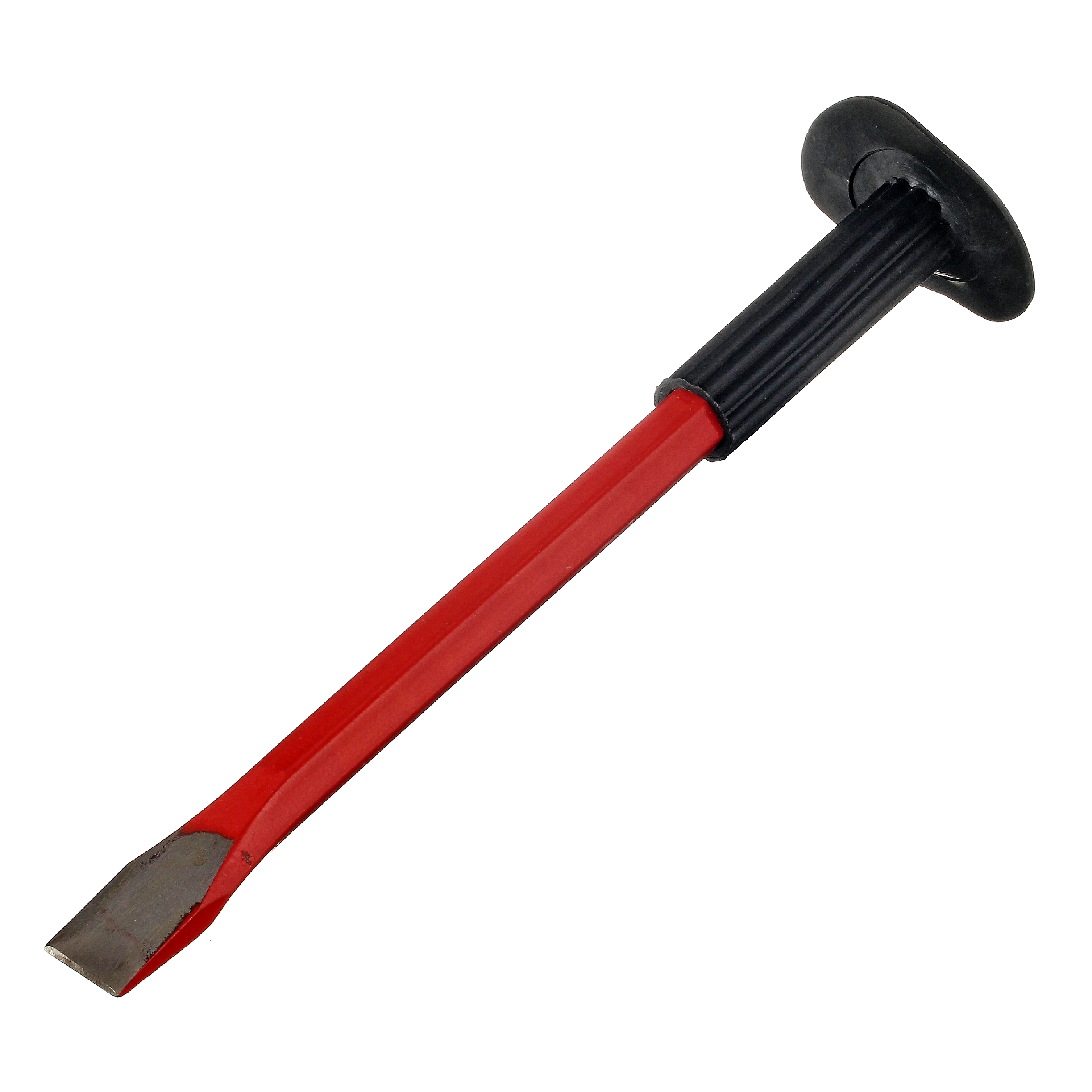 Зубило с резиновым протектором, 250 мм