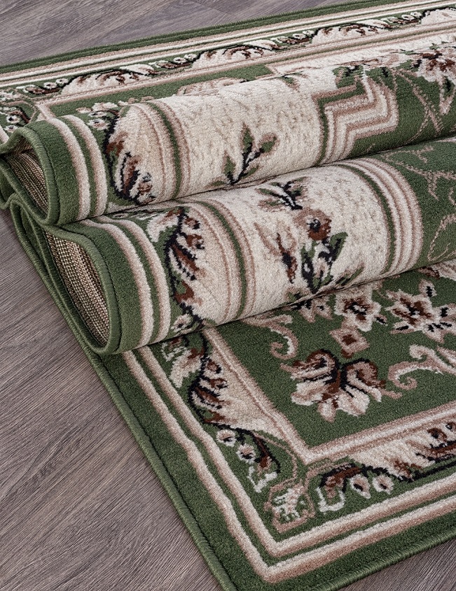 Ковер GAVANA 1,0*2,0 м, прямой 5444 GREEN