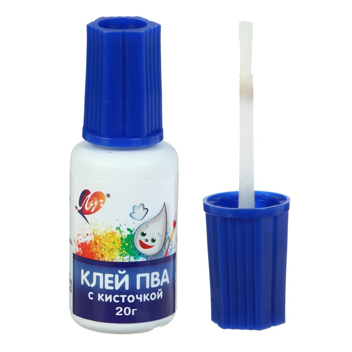 Клей ПВА 125г с кисточкой ТМ "ЛУЧ 29С 1719-08