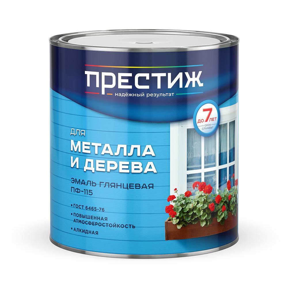 Эмаль Престиж, ПФ-115, алкидная, глянцевая, зел, 2.8 кг