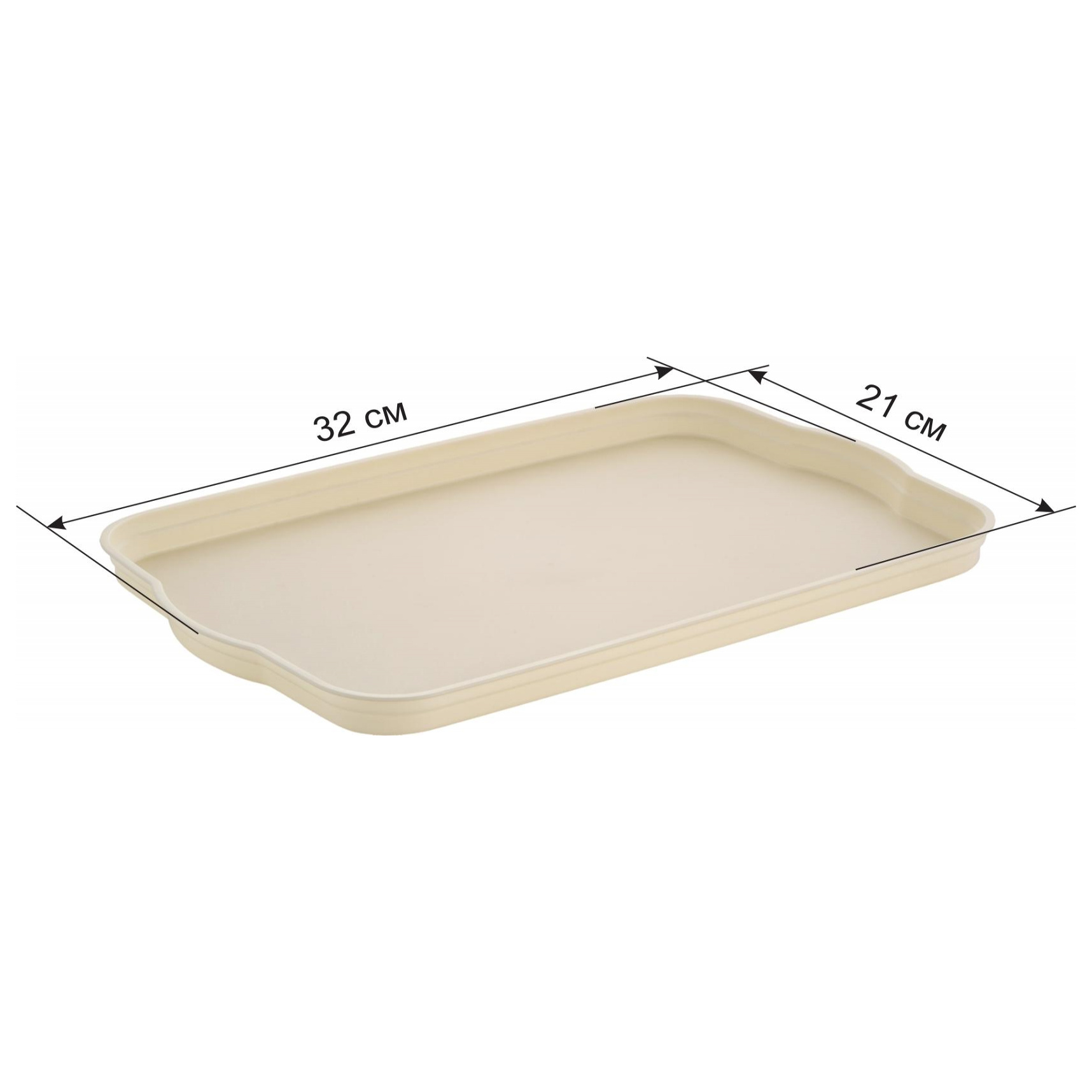 Поднос Sugar&Spice Honey 32x21x2 см, шампань