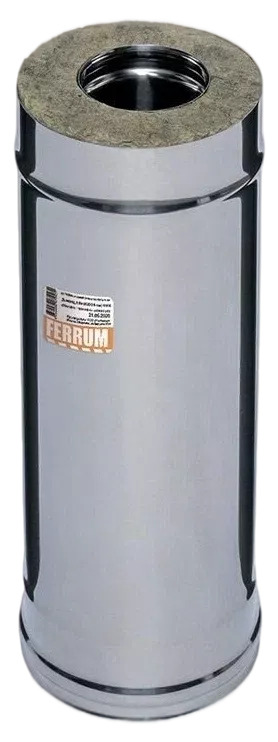 Сэндвич труба Фуррум 0,8 мм Ф 115х200 L=1.00м