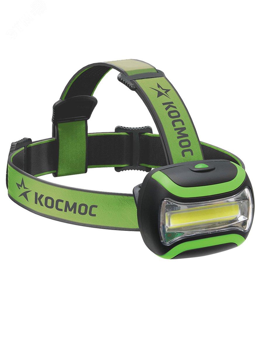 Фонарь налобный,3W COB LED.3 бтарейки АА,180Лм