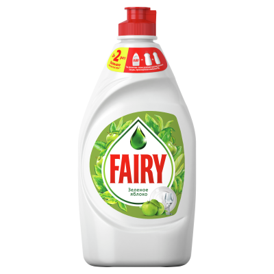 Средство для мытья посуды FAIRY Зеленое яблоко 450 мл