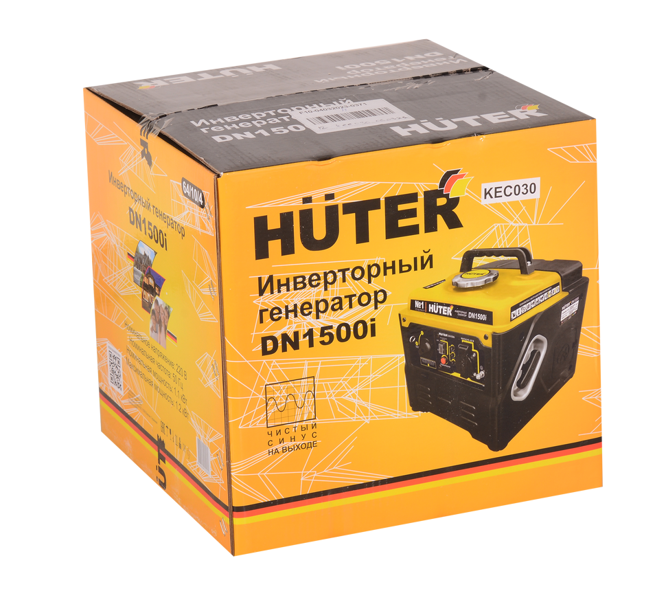 Инверторный генератор Huter 1,2 кВт DN1500i 