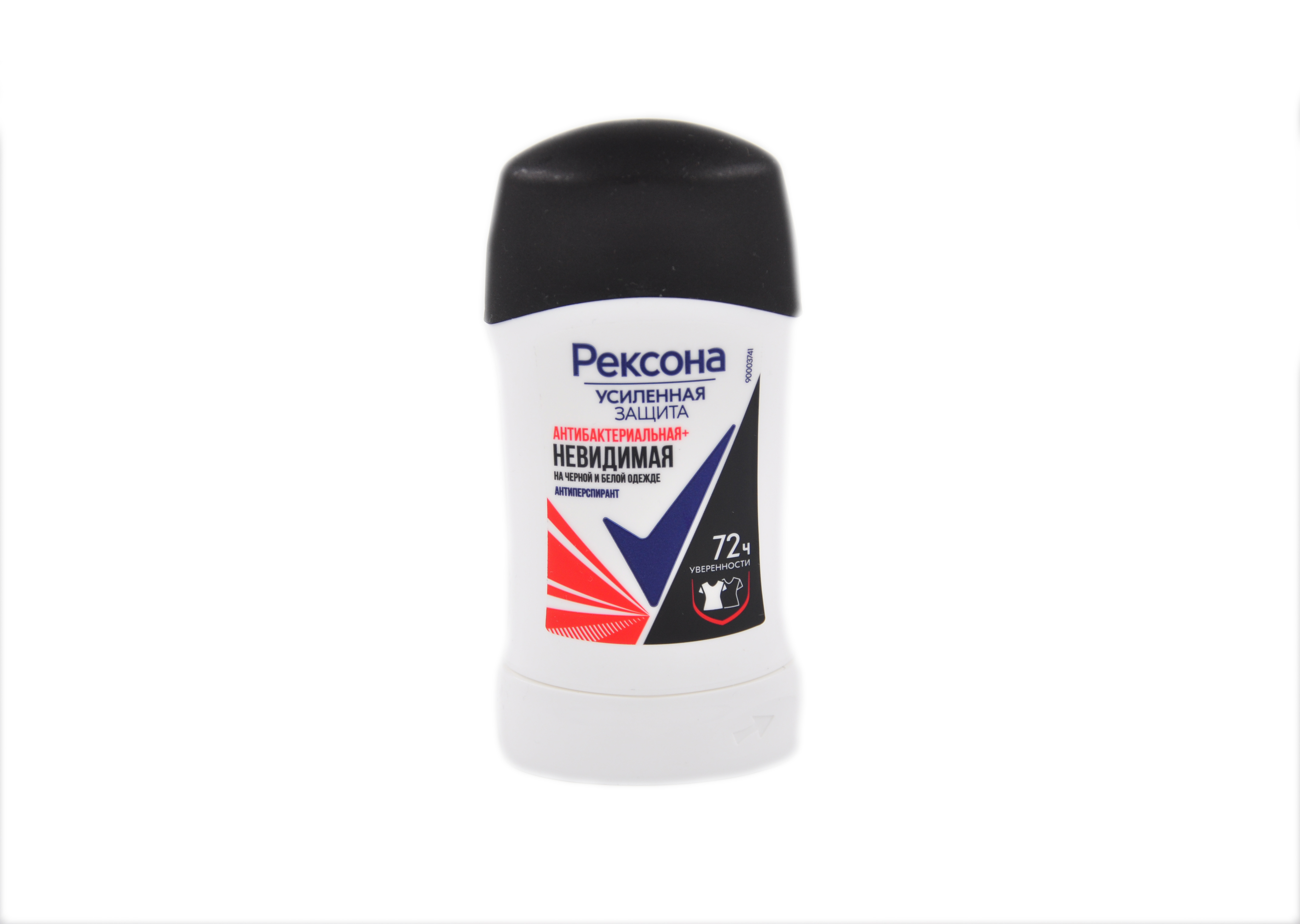 REXONA (РЕКСОНА) дез.стик 40мл Антиб и невид на черном и белом