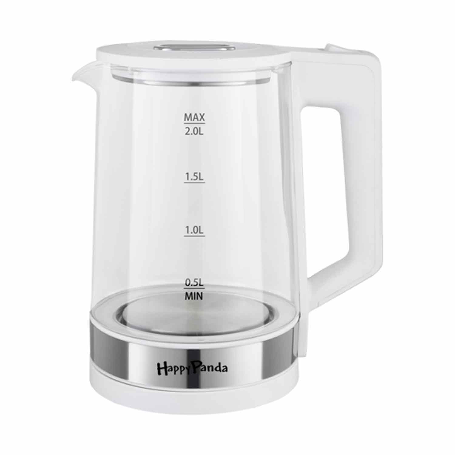 Электрический чайник HP-2700W, 2 л стекло, точечн.подсв