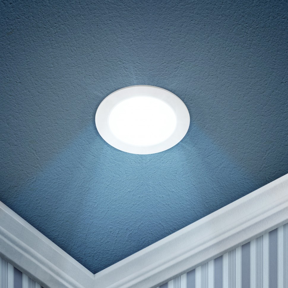 Светильник светодиодный круглый LED 6W 220V 650K LED 1-6-6K