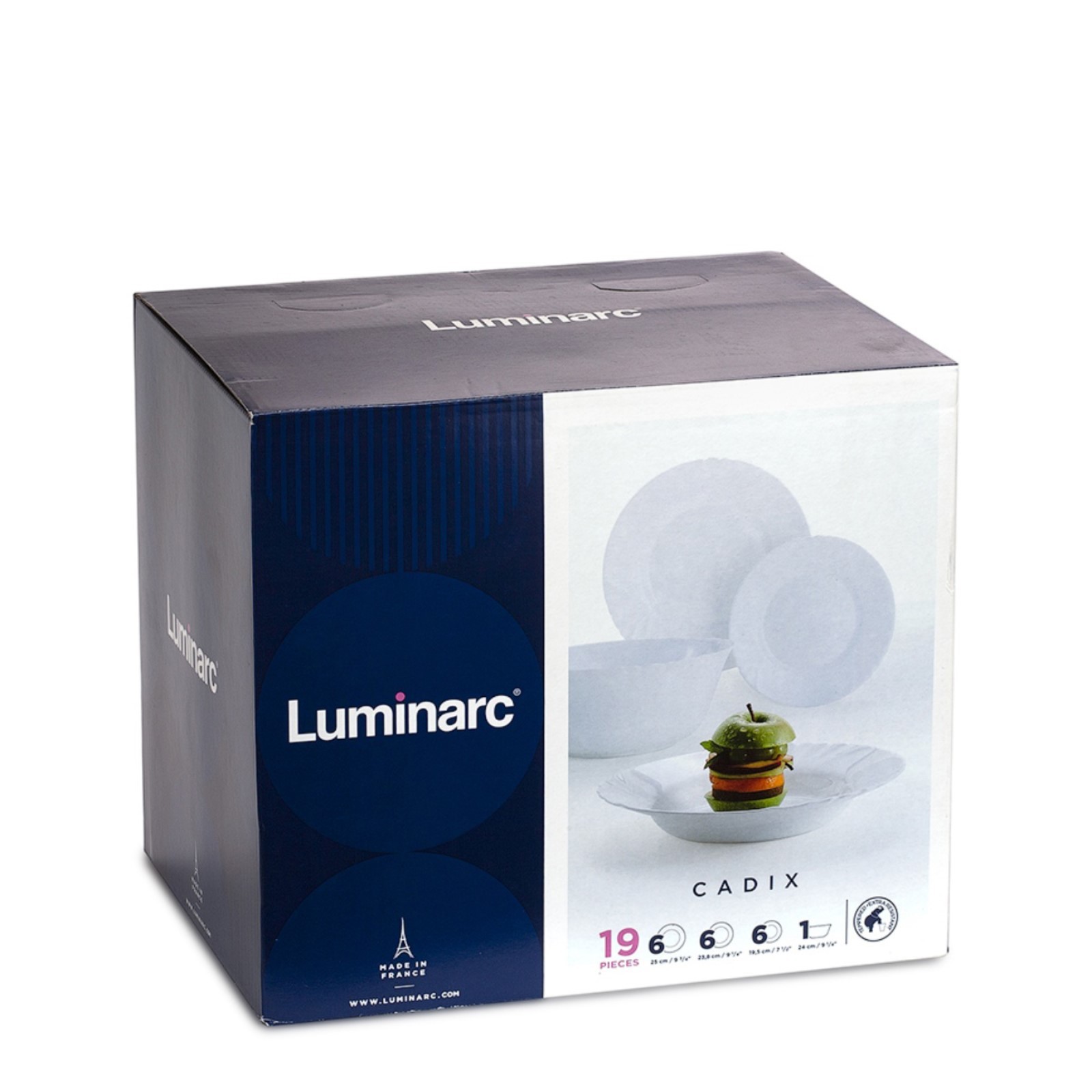 Сервиз столовый LUMINARC Cadix, 19 предметов