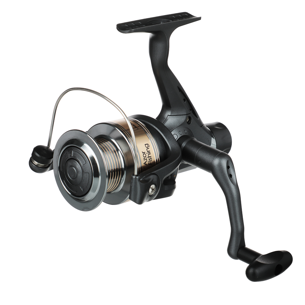 Катушка с задним фрикционом AZOR FISHING СB-40 Премиум, 4п.п, металл.шпуля