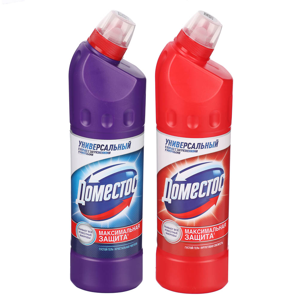 Средство чистящее DOMESTOS фруктовая свежесть, кристальная чистота 680мл, п/б