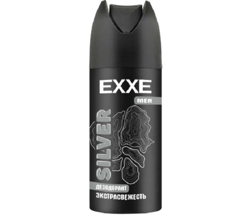 EXXE Men Дезодорант-спрей SILVER 150мл