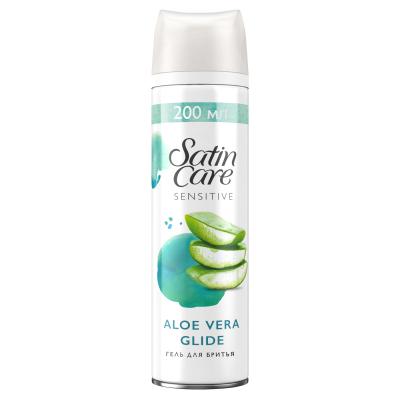 SATIN CARE Гель для бритья для женщин для чувствительной кожи Aloe Vera 200 мл