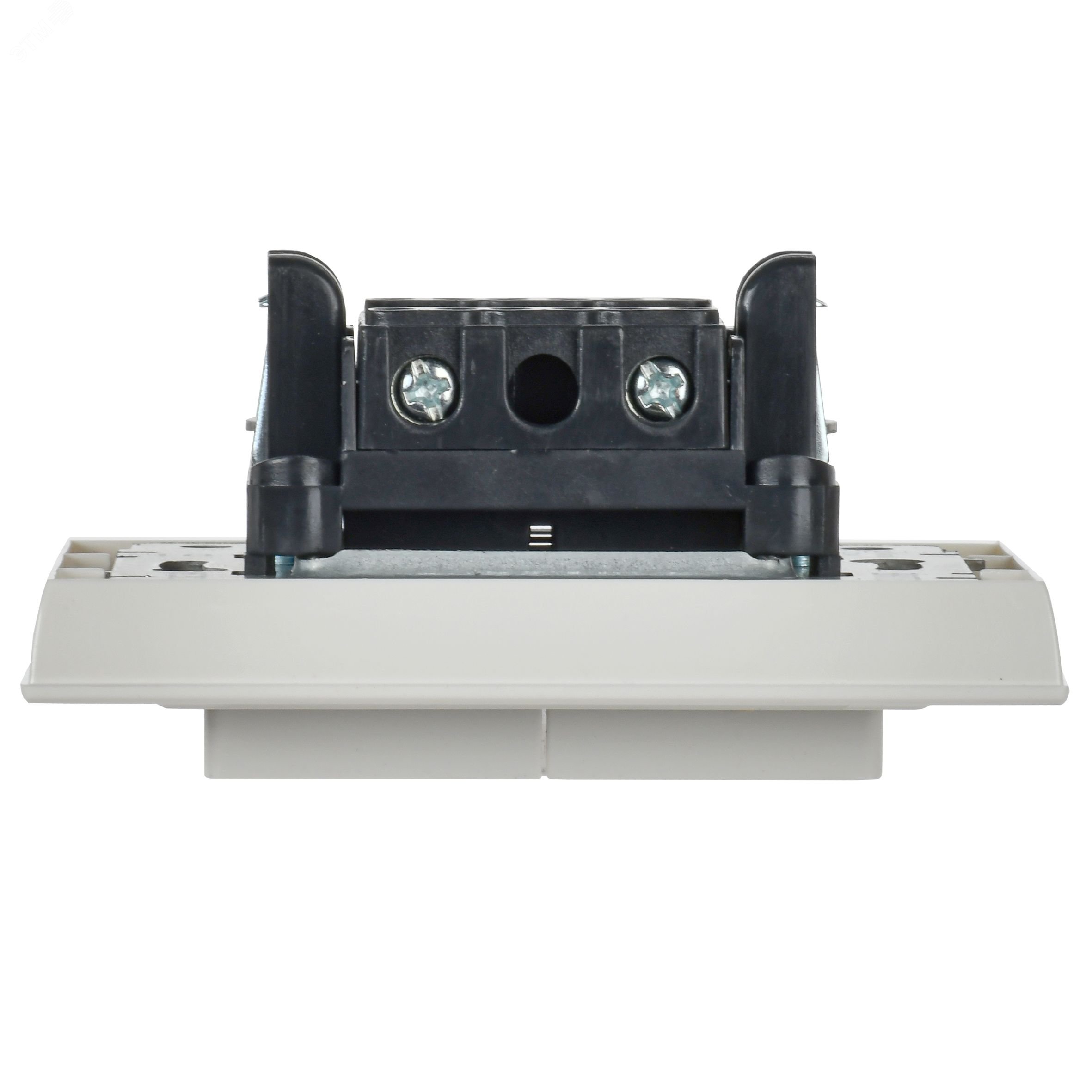 Выключатель 2-кл. СП BRITE ВСР10-2-0-БрБ 10А в сборе белый IEK BR-V20-0-10-K01-F