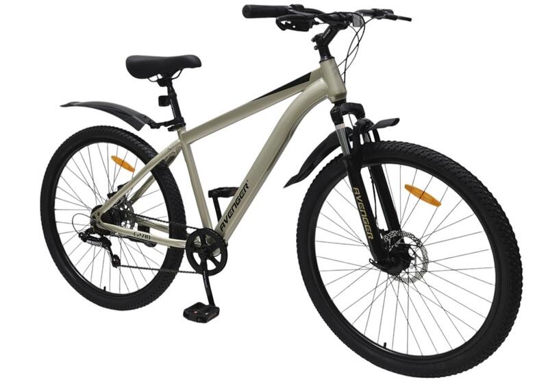 Велосипед 27.5" AVENGER C271D(17"бежевый/черный)
