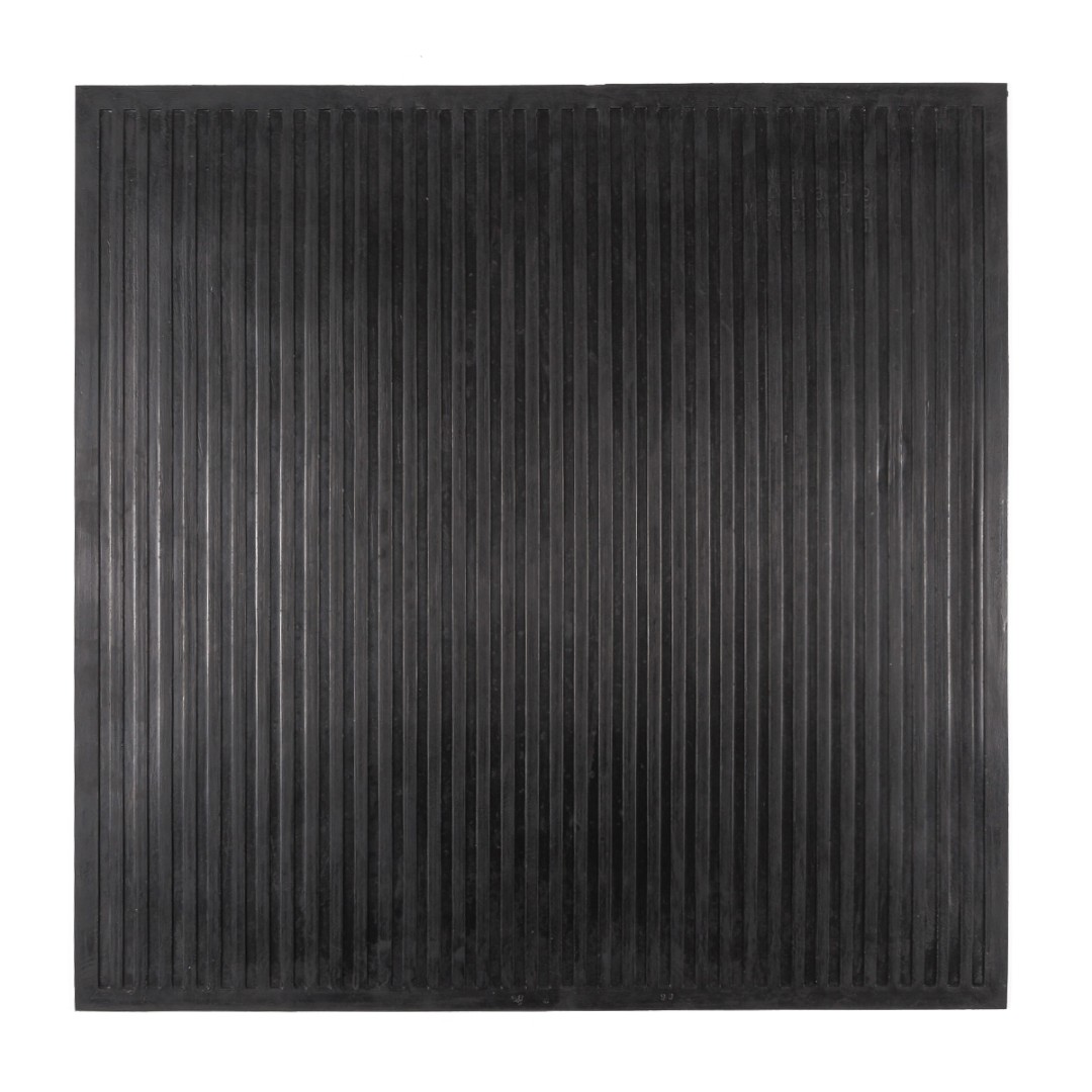 Коврик резиновый диэлектрический 75x75 см, чёрный, SUNSTEP™