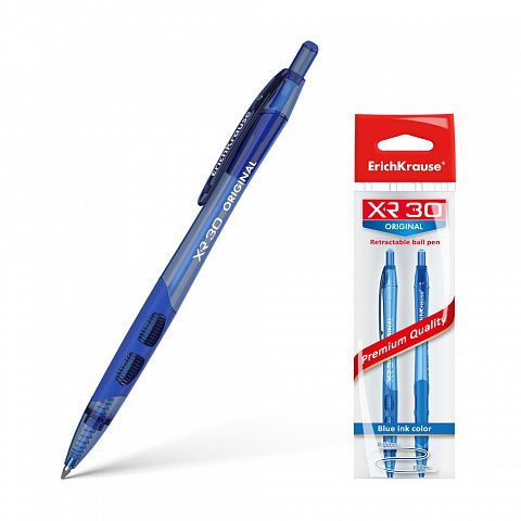 Ручка шарик. Erich Krause XR-30 Matic&Grip Original 0,7 мм синяя