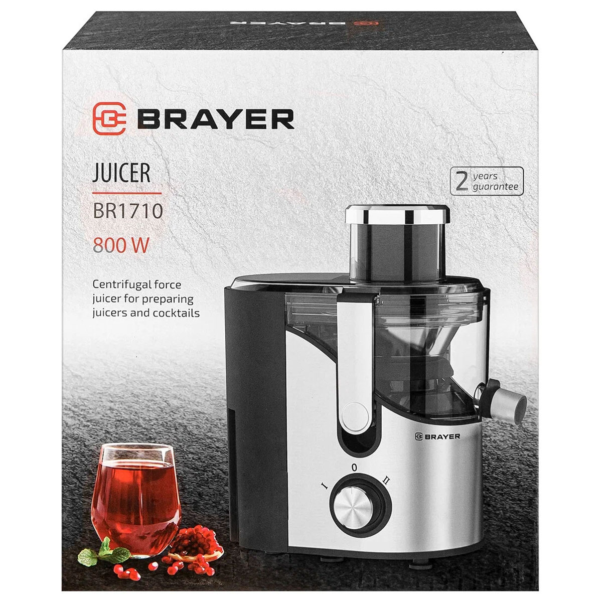 Соковыжималка Эл. BR1710 BRAYER
