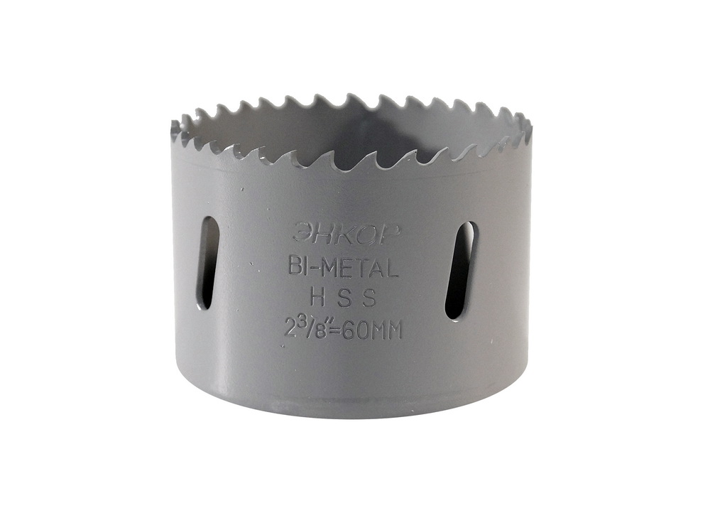 Коронка по металлу (60 мм; Bi-Metal М3) Энкор