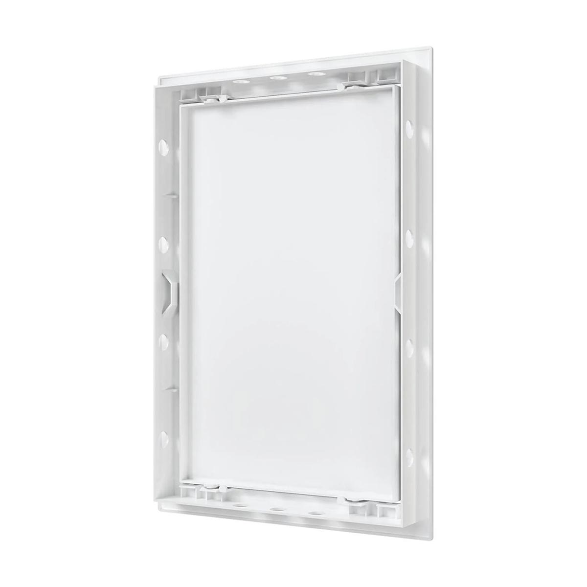 Люк-дверца ревизионная Auramax AD2030, пластик, нажимная, с фланцем 218×318 мм