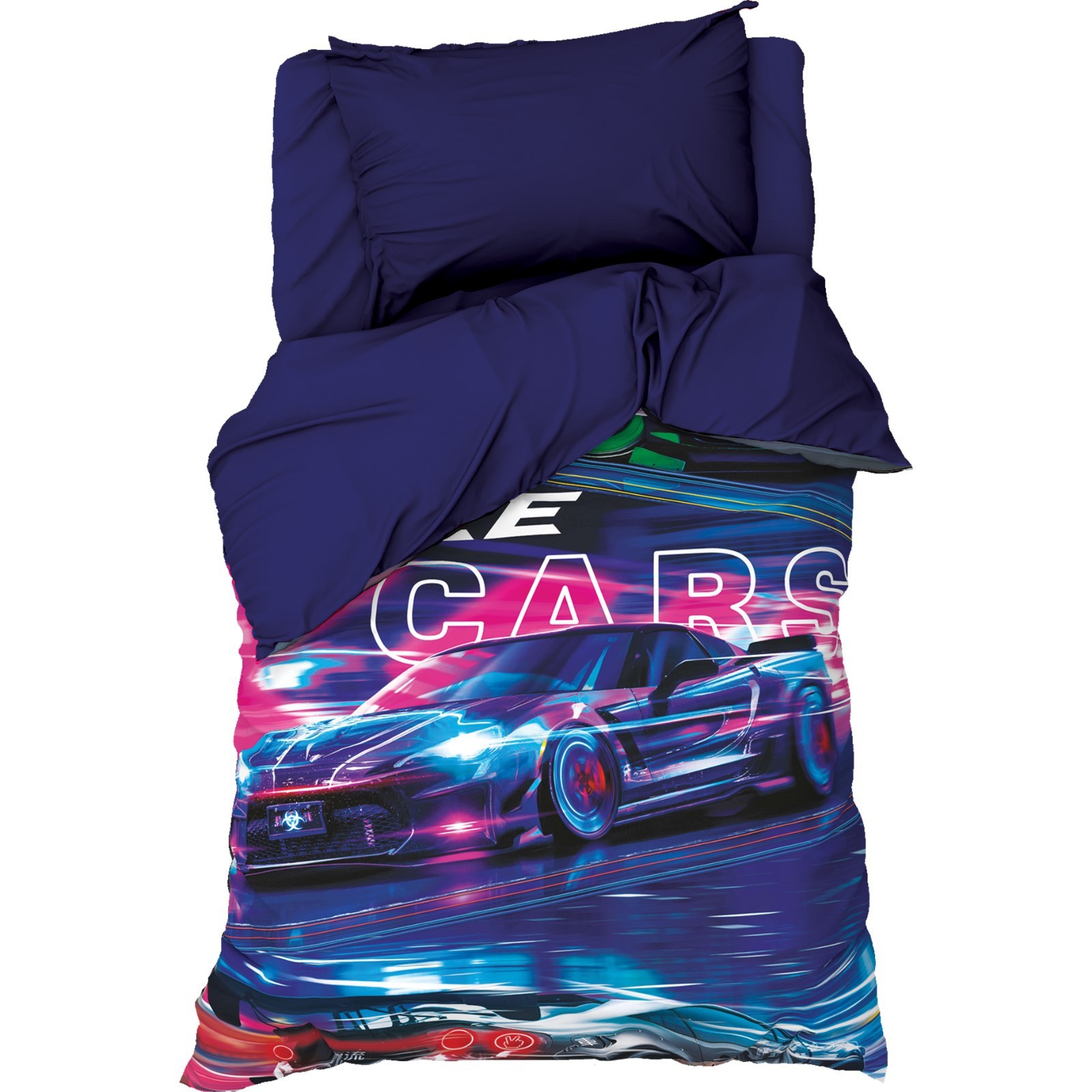 КПБ "Этель" 1,5 сп Race cars, 100% хлопок, бязь