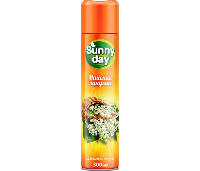 Освежитель воздуха SunnyDay Майский Ландыш 300мл