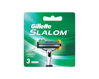Cменные кассеты для бритья GILLETTE SLALOM 3 шт