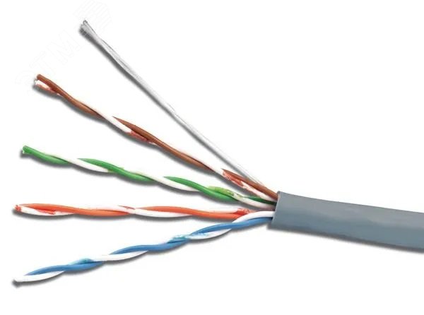 Витая пара UTP 4 пары AWG 24 категория 5е внутренняя Standart (О)