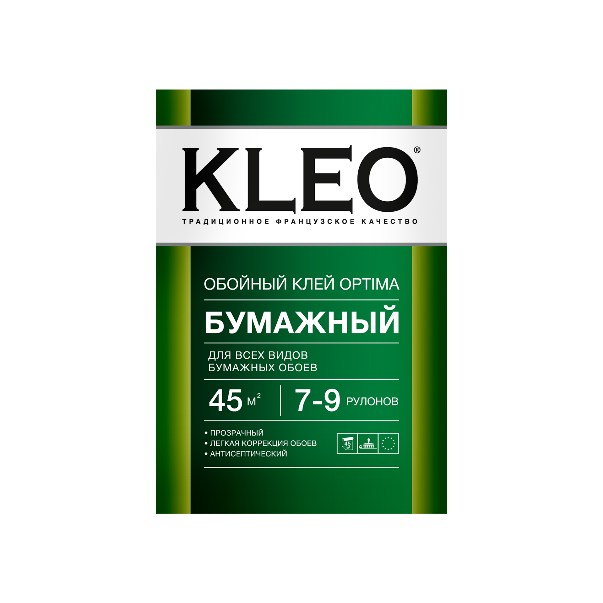 KLEO OPTIMA 7-9, Клей для любых бумажных обоев, сыпучий