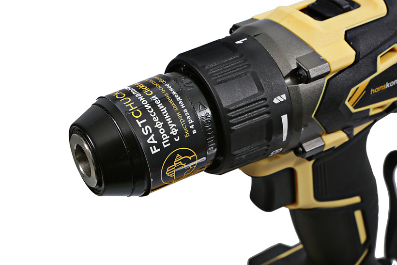 Аккумуляторный шуруповерт Hanskonner HCD1865BL Unibattery