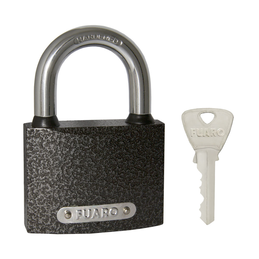 Замок навесной PL-UNI-0163  3key англ. /блистер (FUARO)
