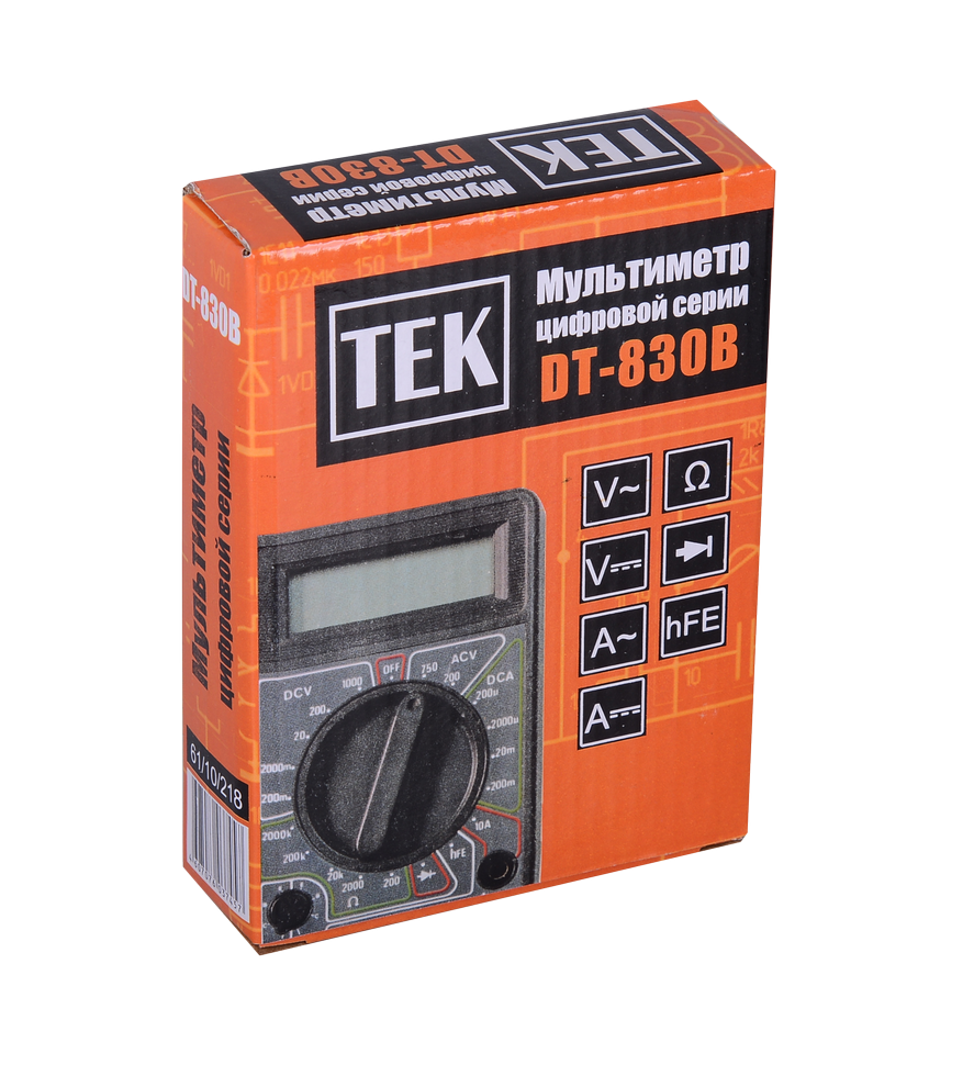Мультиметр DT 830В 61/10/218