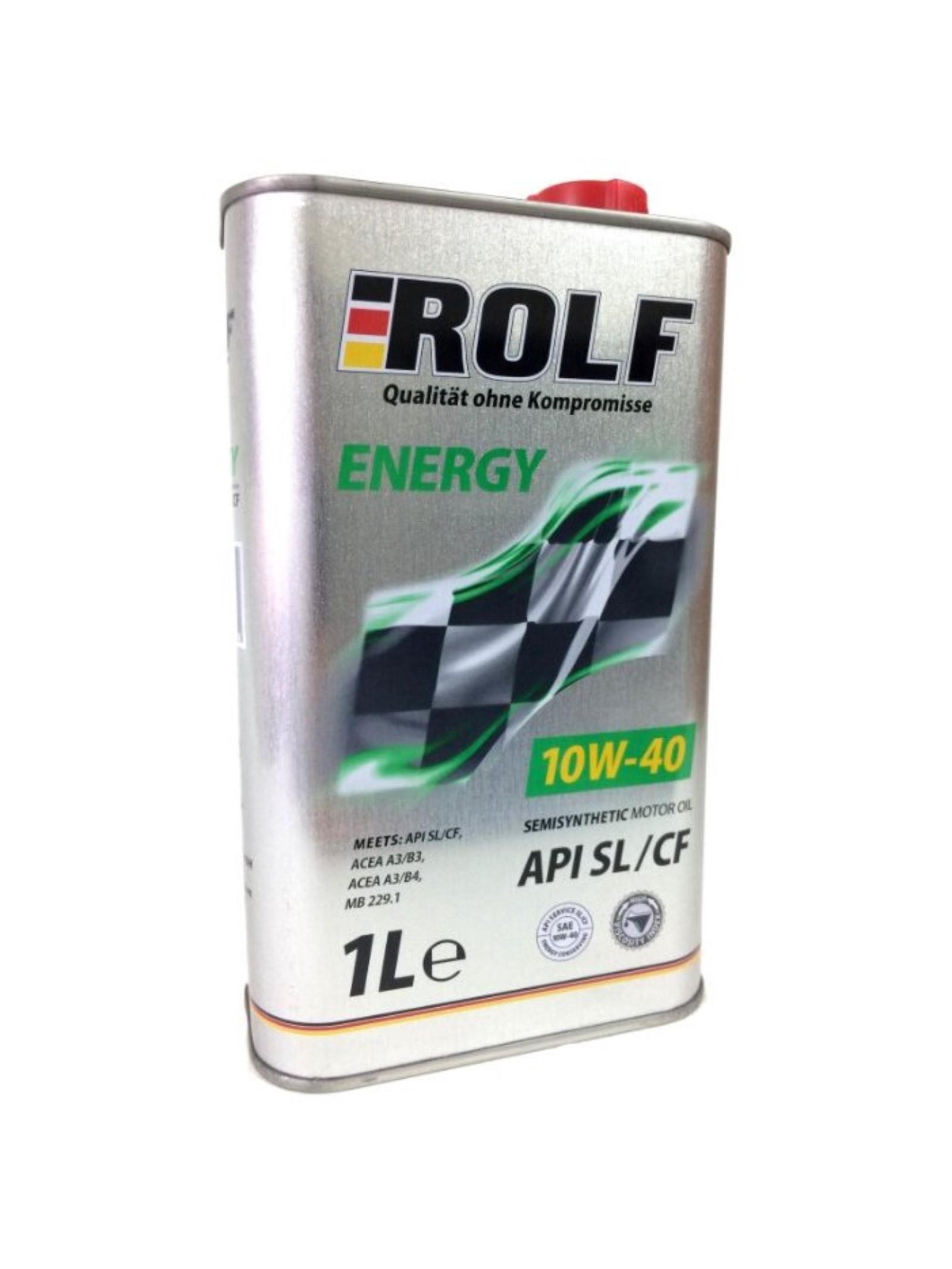 Авто масло Rolf Energy 10W40 п/с 1л МЕТАЛЛ 