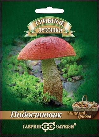 Семена Подосиновик на зерновом субстрате, больш. пак. 15 мл