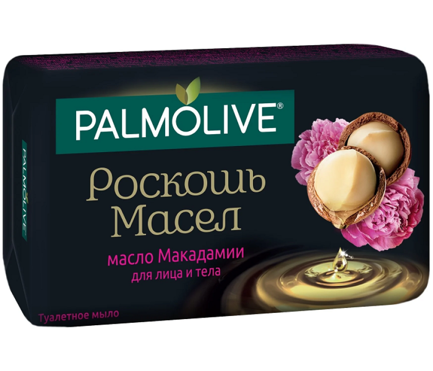 Palmolive Мыло Роскошь Масел Макадамия, 90 г