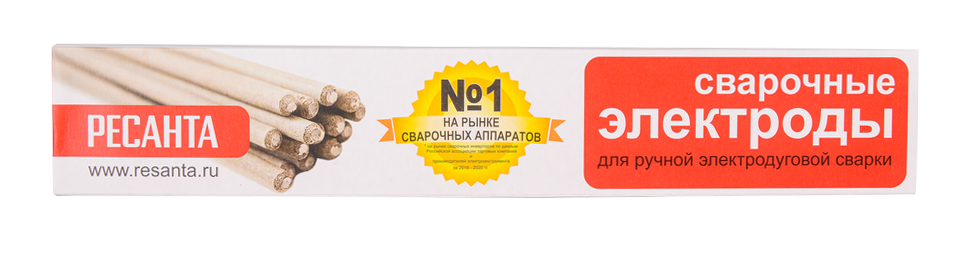 Электроды Ресанта МР-3 Ф2,5 Пачка 1 кг