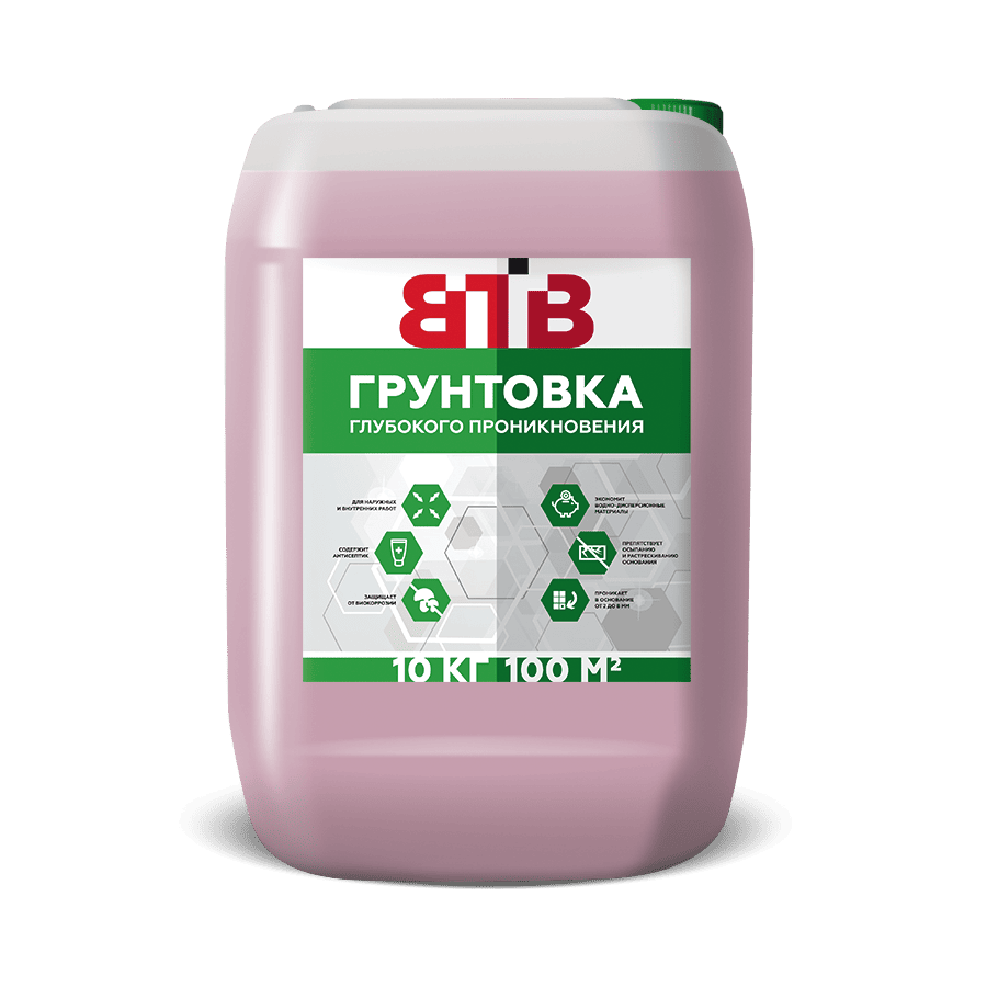 Грунтовка ВТВ ГП, 10 кг, канистра