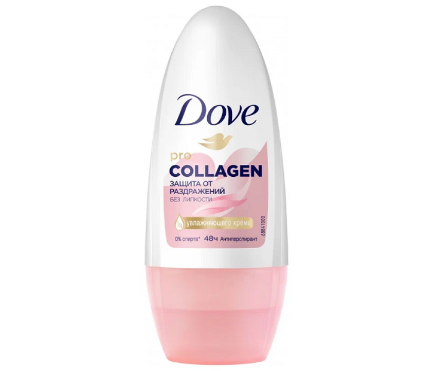 DOVE Дезодорант ролик 50 мл PRO-COLLAGEN 