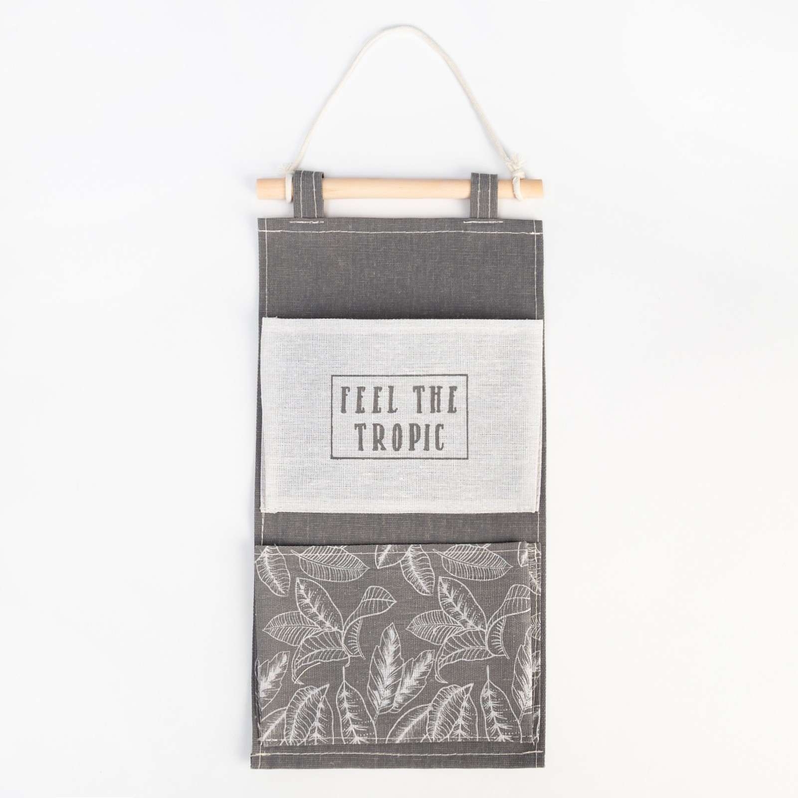 Кармашек текстильный Этель "Feel the tropic", 41*20 см