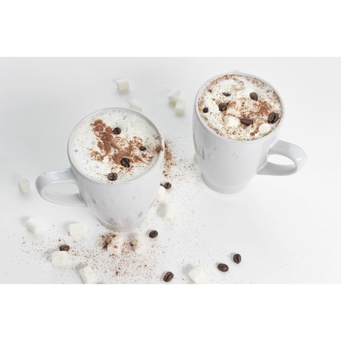 Кружка Coffee break 11,5х8х11,5 см, 300мл, цвет белый