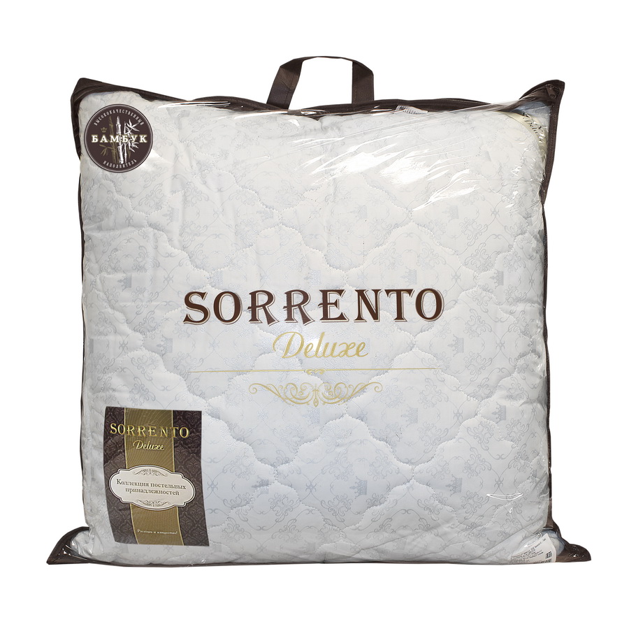 ПП Подушка 70*70 см, Бамбук стеган Sorrento Deluxe сатин