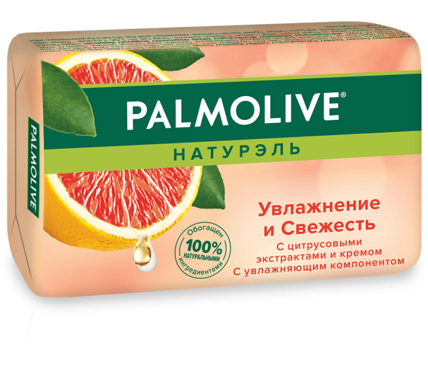 Palmolive Мыло Увлажнение и Свежесть цитрусовый экстракт, 150 г