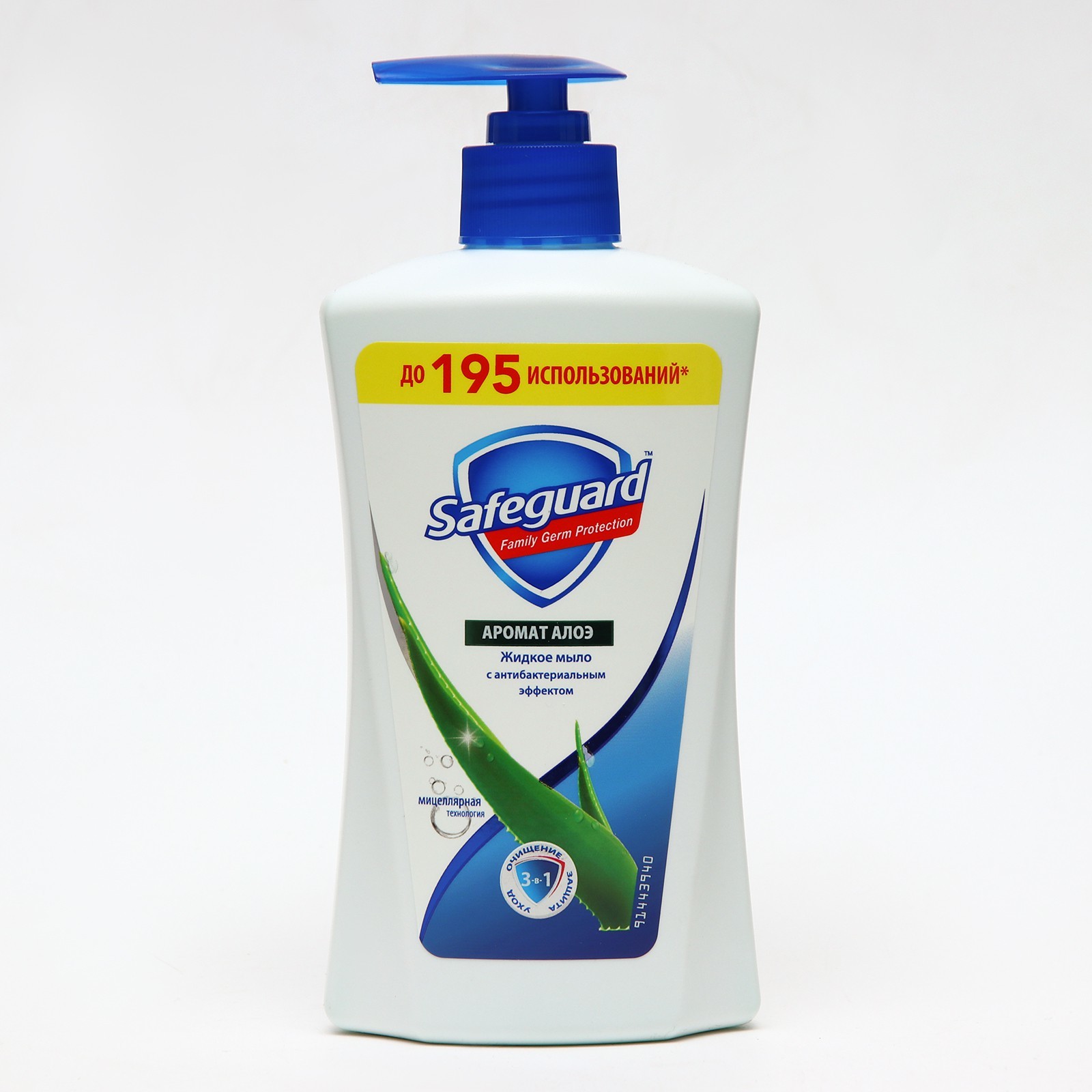 Жидкое мыло SAFEGUARD аромат алоэ 390 мл