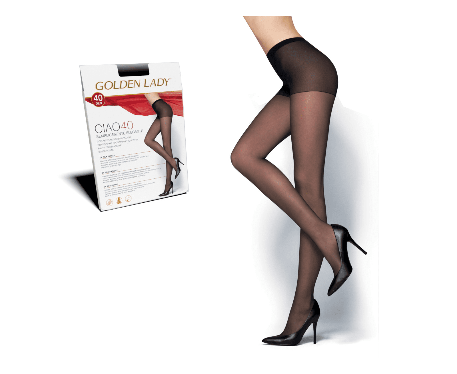 Колготки GOLDEN LADY CIAO 40den daino 4L 