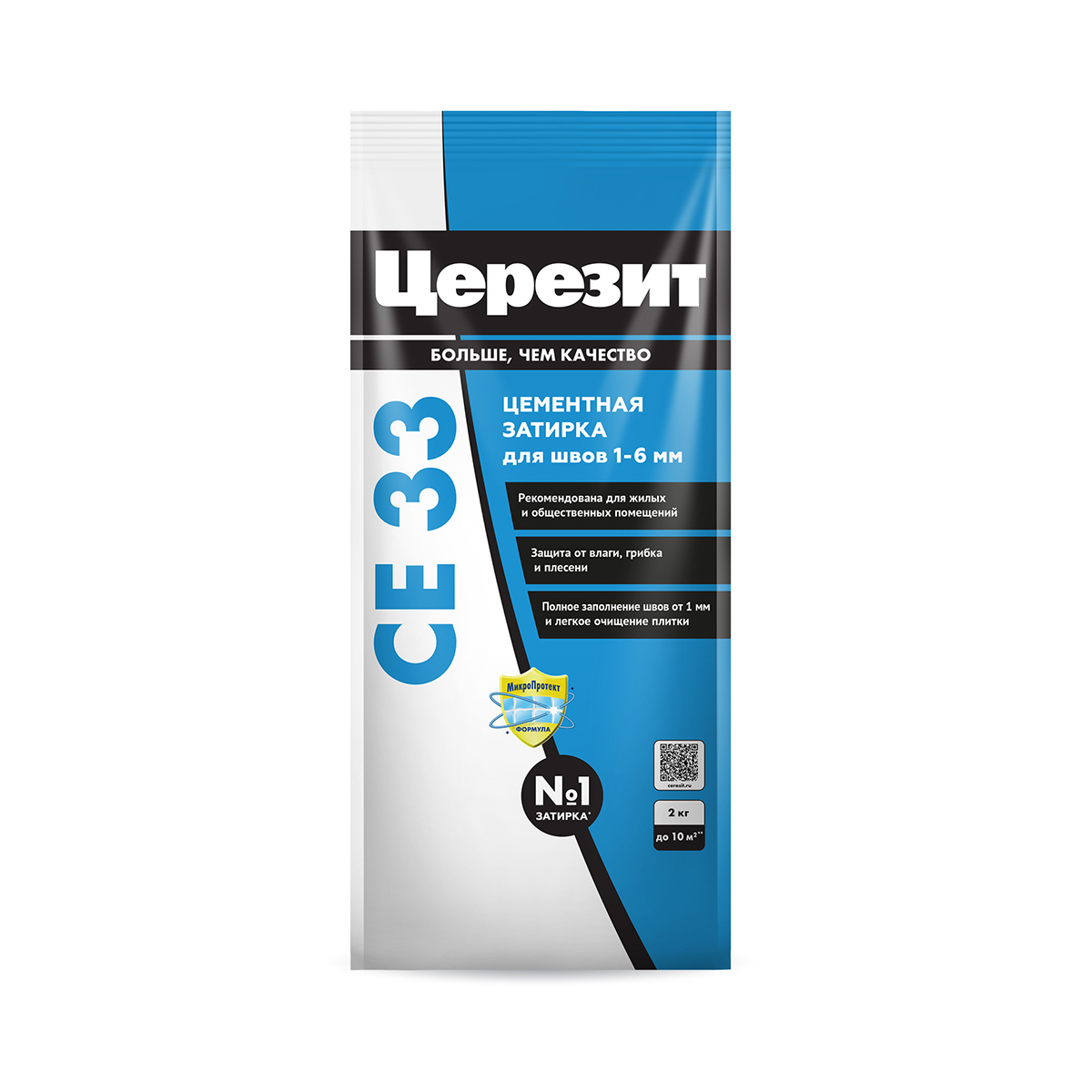 Затирка Церезит (Ceresit) CE 33 Comfort №46, карамель, 2 кг
