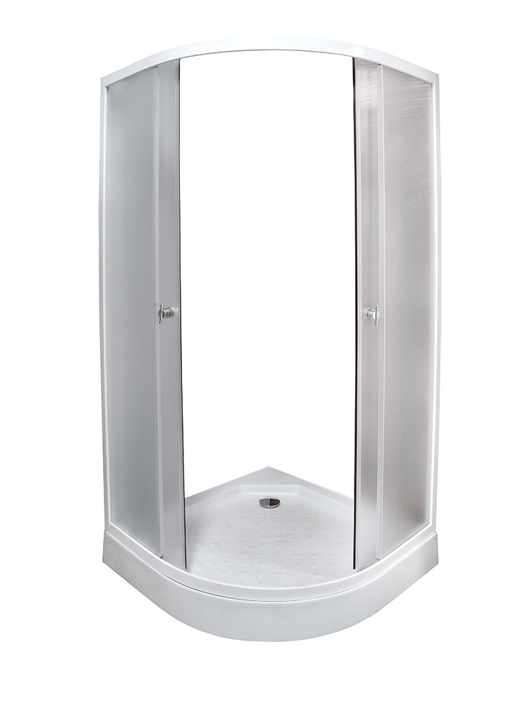 Душевой уголок СТК/SANTREK AQUA (рег.№468190) AQUA-0301 90*90*194 низ.под.стекло мат 2кор